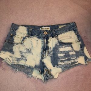 💕Slouchy Jean shorts